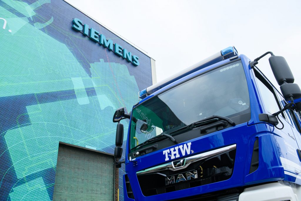 THW and Siemens